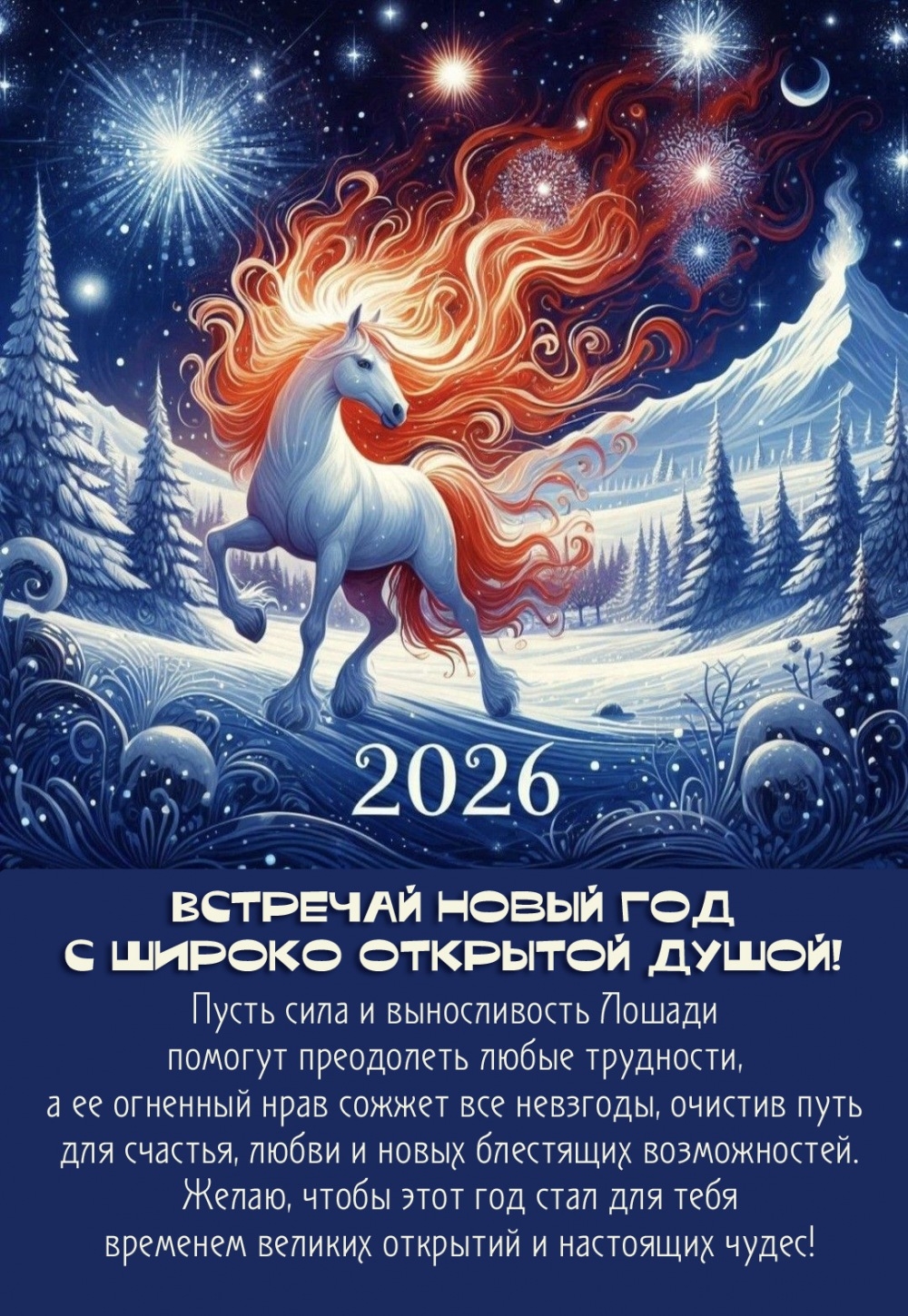 Встречай Новый 2026 год с широко открытой душой!
