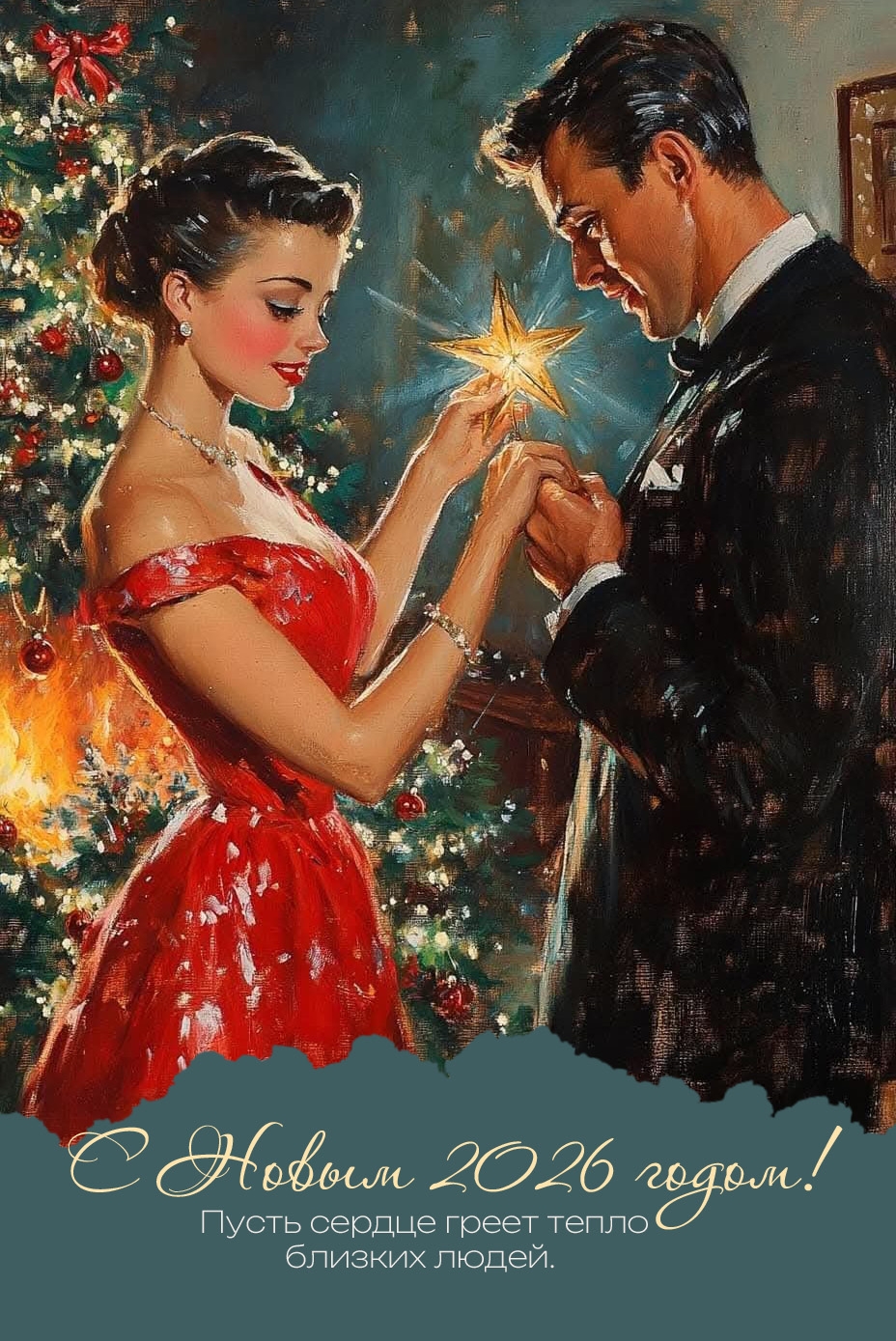 Пусть сердце греет тепло близких людей.