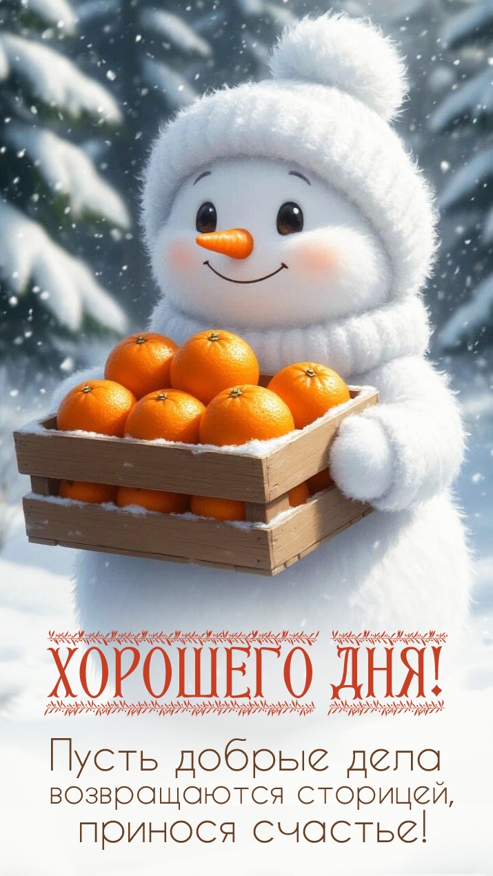 Пусть добрые дела возвращаются сторицей