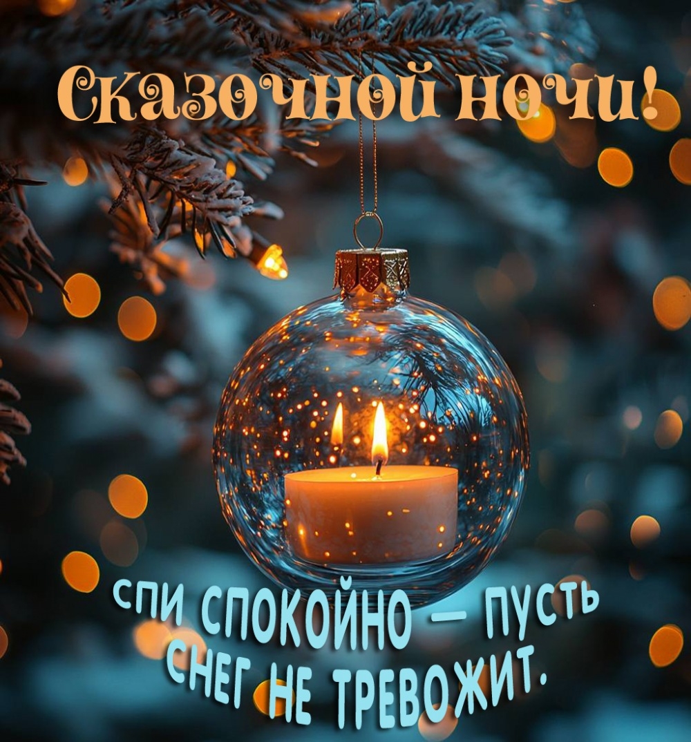 Спи спокойно — пусть снег не тревожит